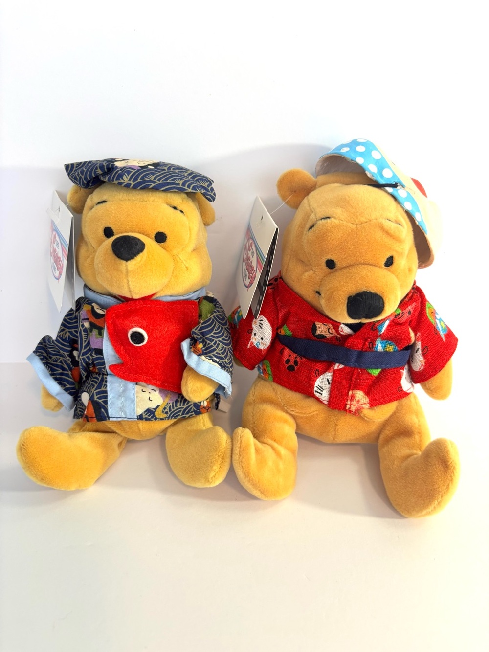 Disney Winnie the Pooh Plush Festival Outfits Japan Exclusive